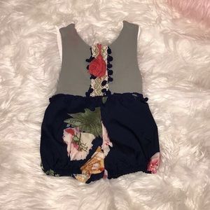 Floral Infant Romper